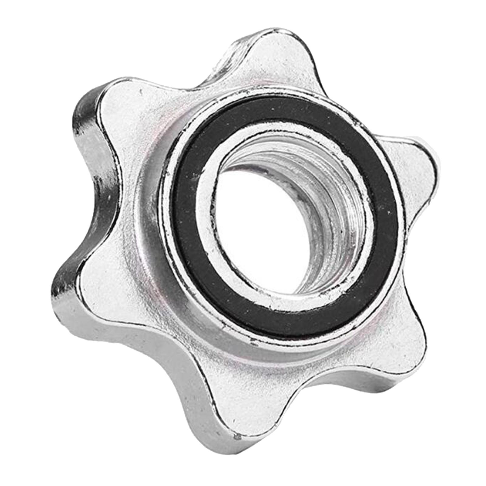 Hex Dumbbell Set - Adjustable Dumbbell Nut Stainless Barbell Collar