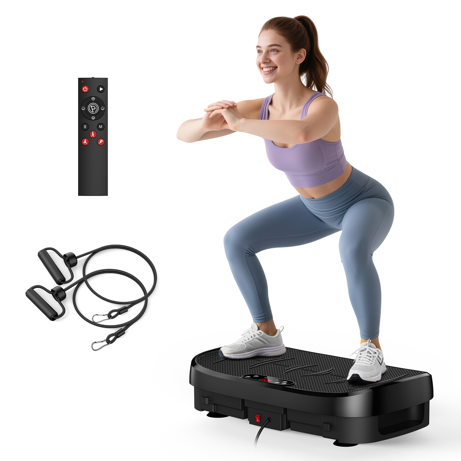 Home Gym Ideas - Vibration Plate Fat Burning Fitness Platform