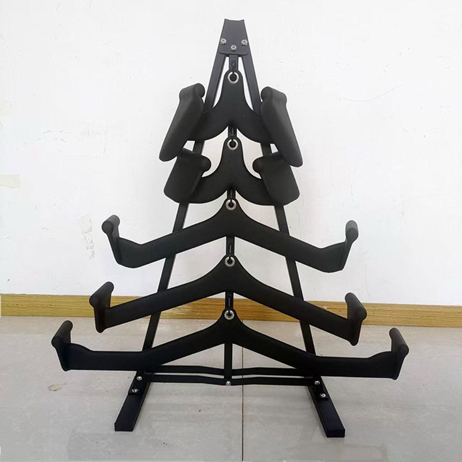 Home Gym Ideas - Lat Pull Down Bar Organizer with