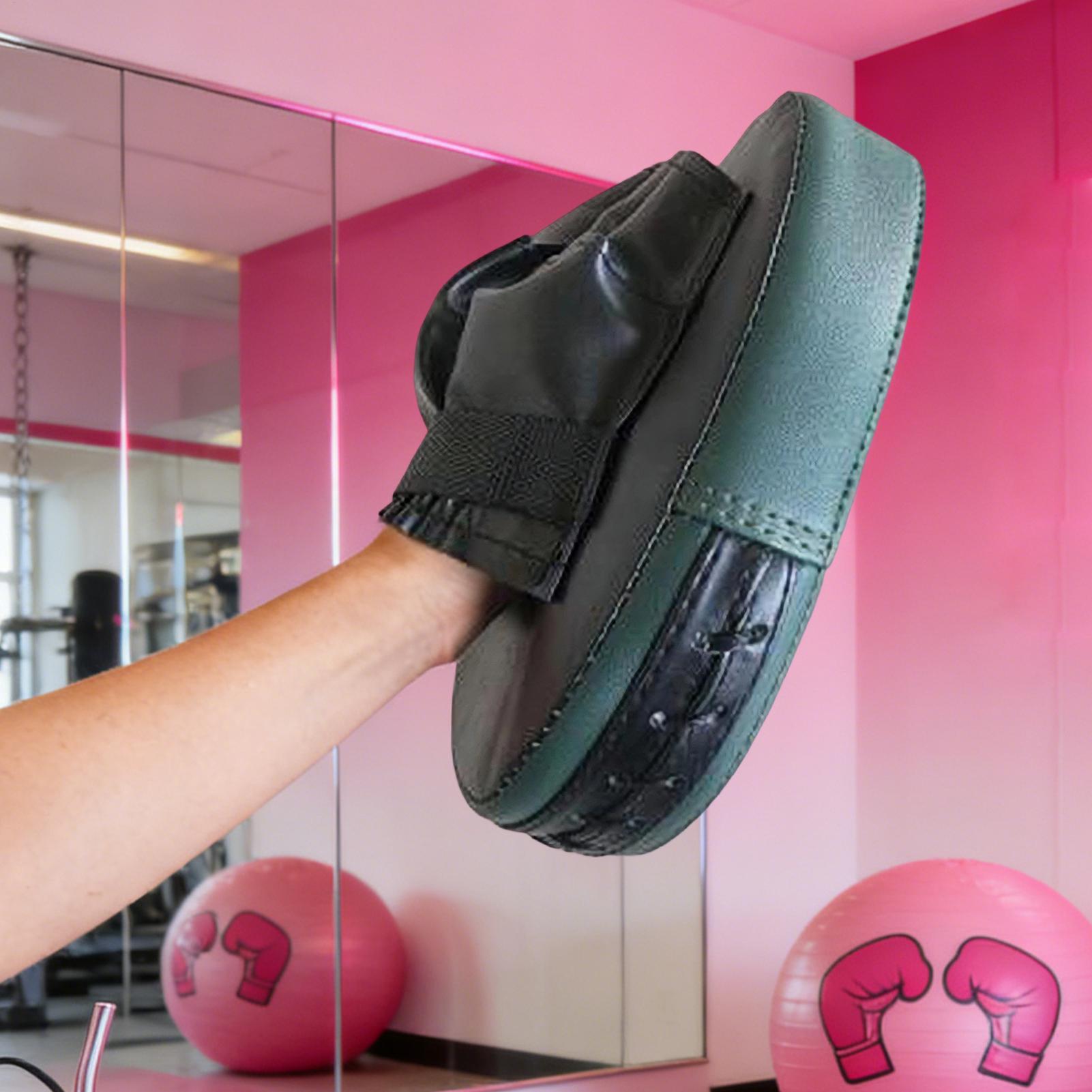 Boxing Pads Mitts PU Leather W - đánh giá và giá Home Gym Routine
