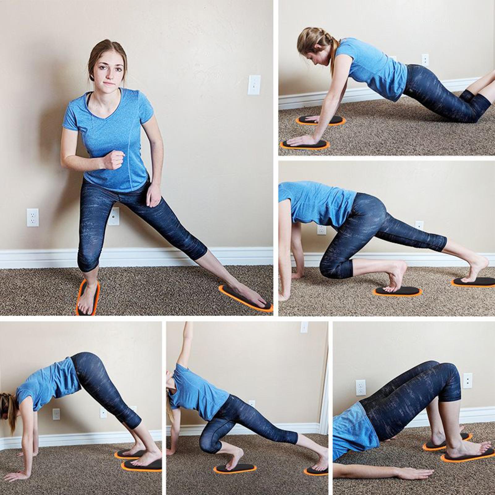 Workout Sliders Disc Oval Shap - đánh giá và giá Home Gym Routine