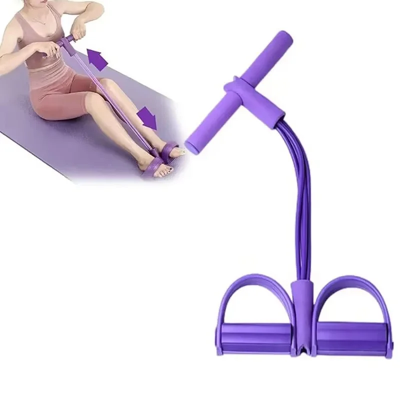 4 Resistance Elastic Pull Rope - đánh giá và giá Home Gym Used