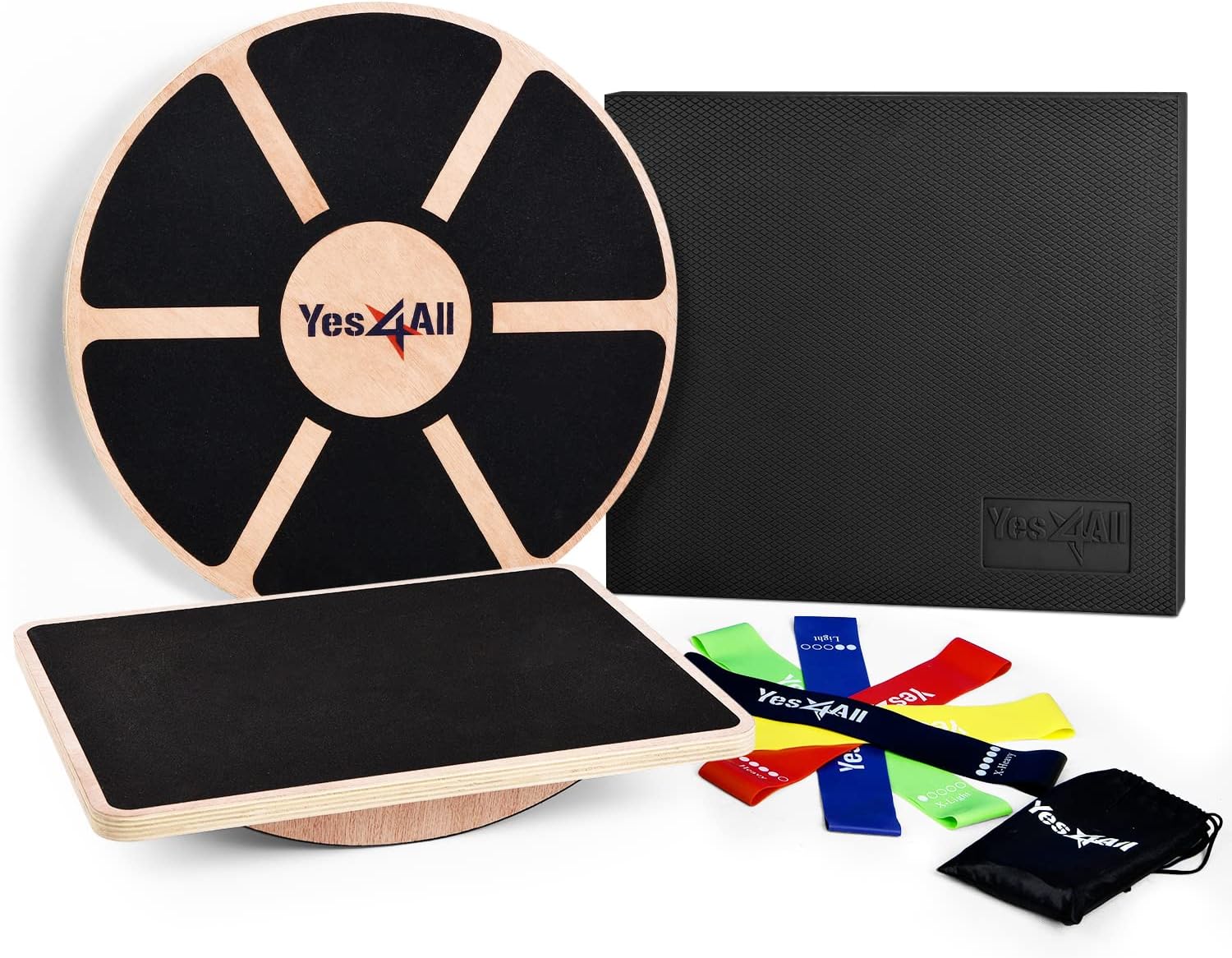 Versatile Wooden Wobble Balanc - đánh giá và giá Wobble Board Balance