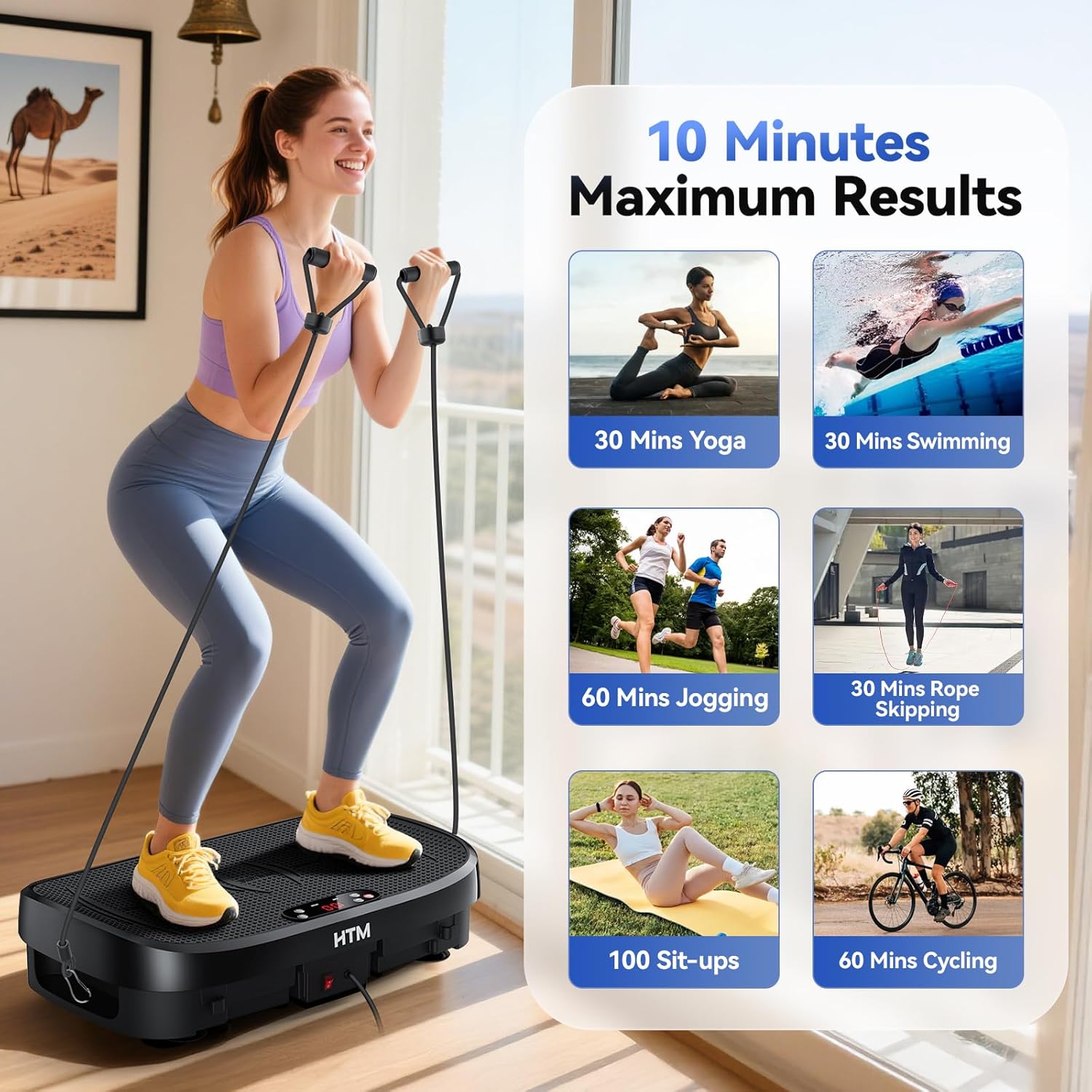 Vibration Plate Fat Burning Fi - đánh giá và giá Home Gym Ideas