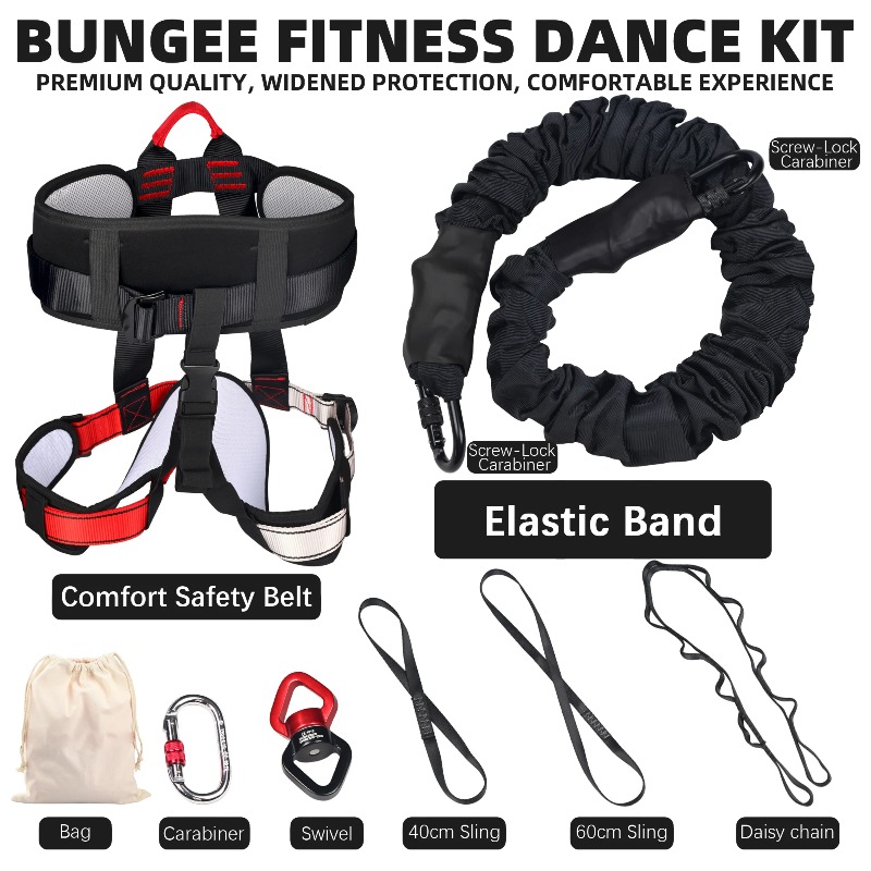 Heavy Bungee Fitness Kit Resis - đánh giá và giá Home Gym Yoga Studio