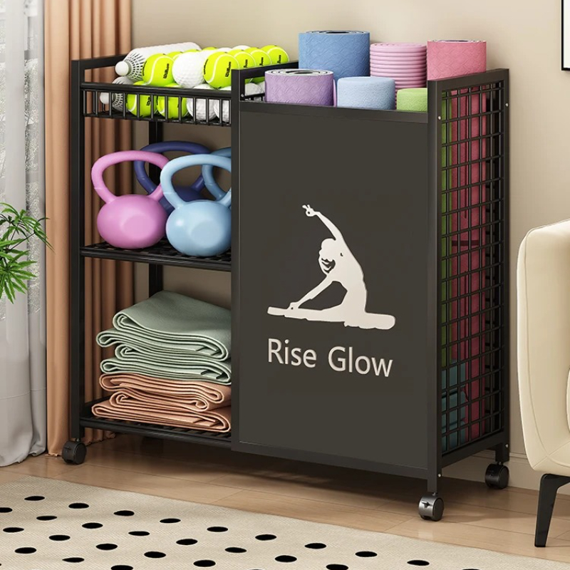 Mobile Fitness Cart with Wheel - đánh giá và giá Home Gym Yoga Studio