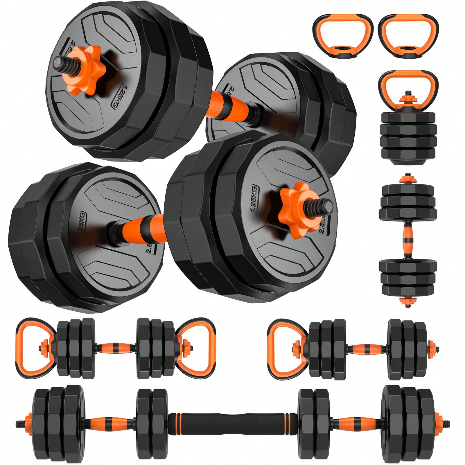 GIKPAL 44lb 6-In-1 Adjustable  - đánh giá và giá Home Gym Used