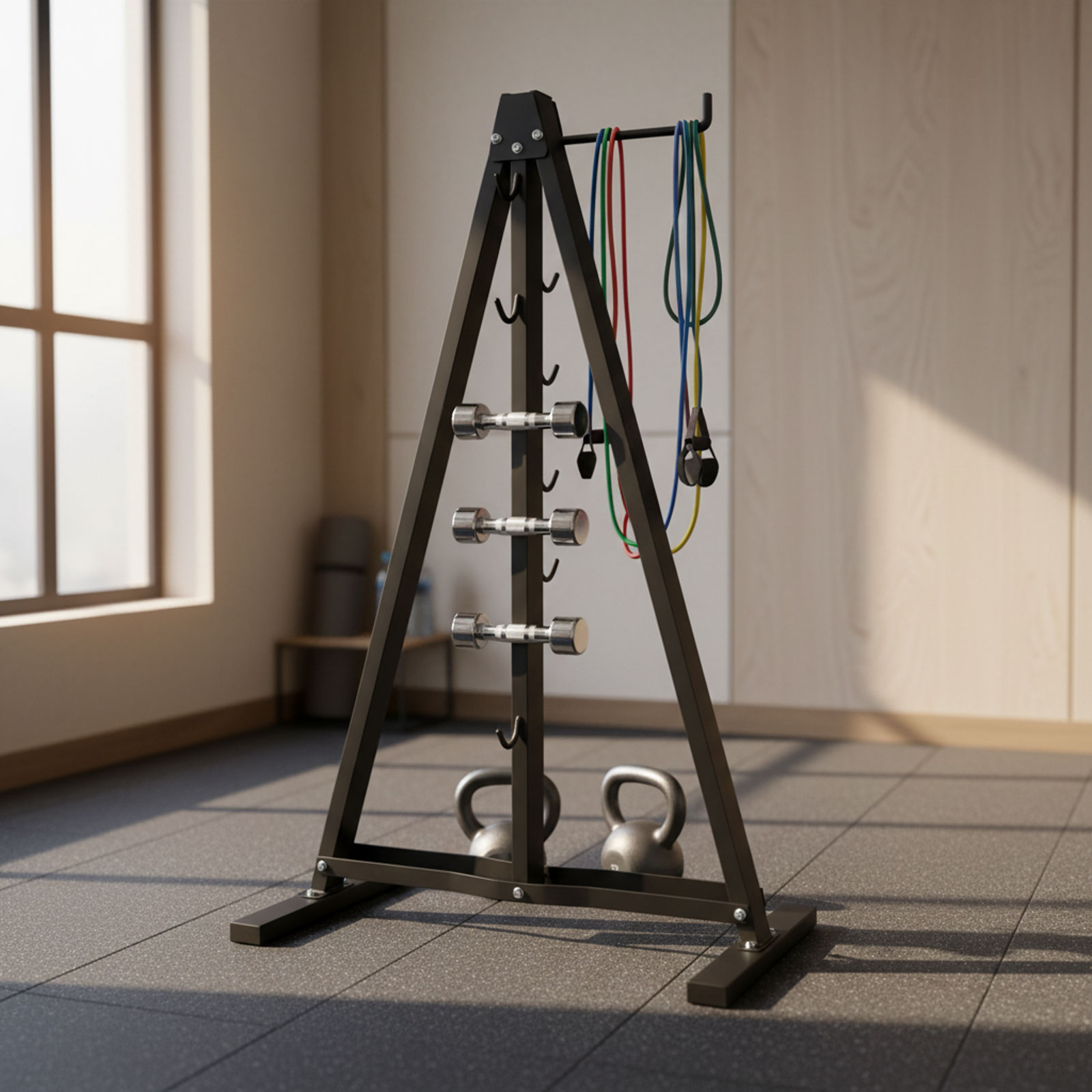 Lat Pull Down Bar Organizer wi - đánh giá và giá Home Gym Ideas