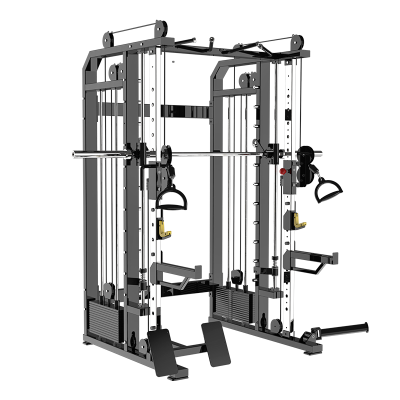 Multi-functional Smith Bird Ra - đánh giá và giá Home Gym Cable Machine With Weight Stack