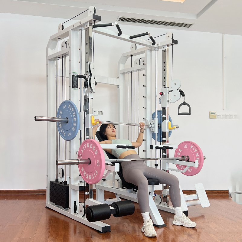 Multi-functional Smith Bird Ra - đánh giá và giá Home Gym Cable Machine With Weight Stack