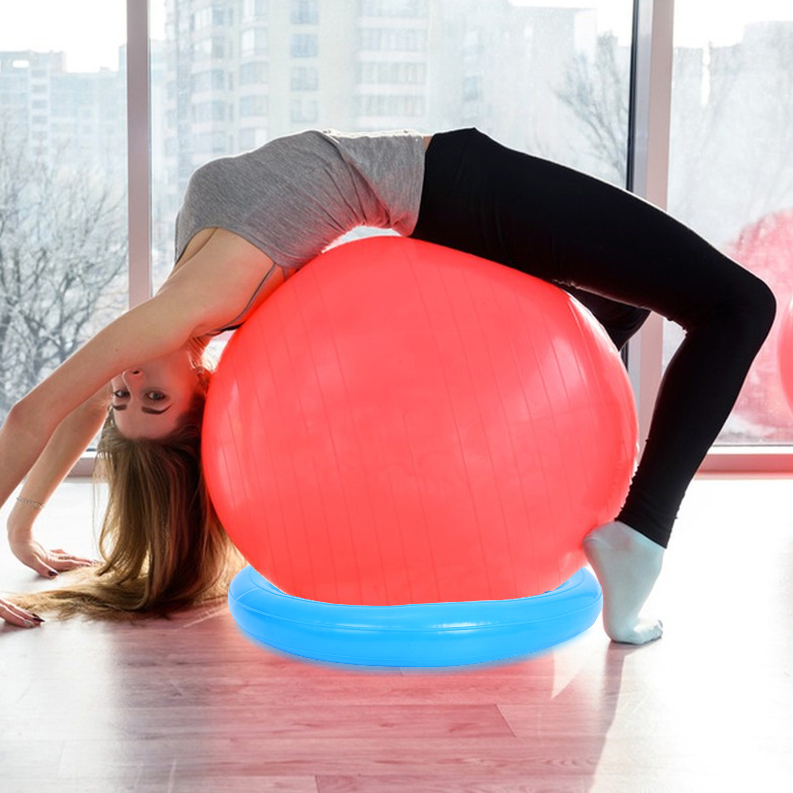 Yoga Ball Display Stand Fixed  - đánh giá và giá Home Gym Yoga Studio