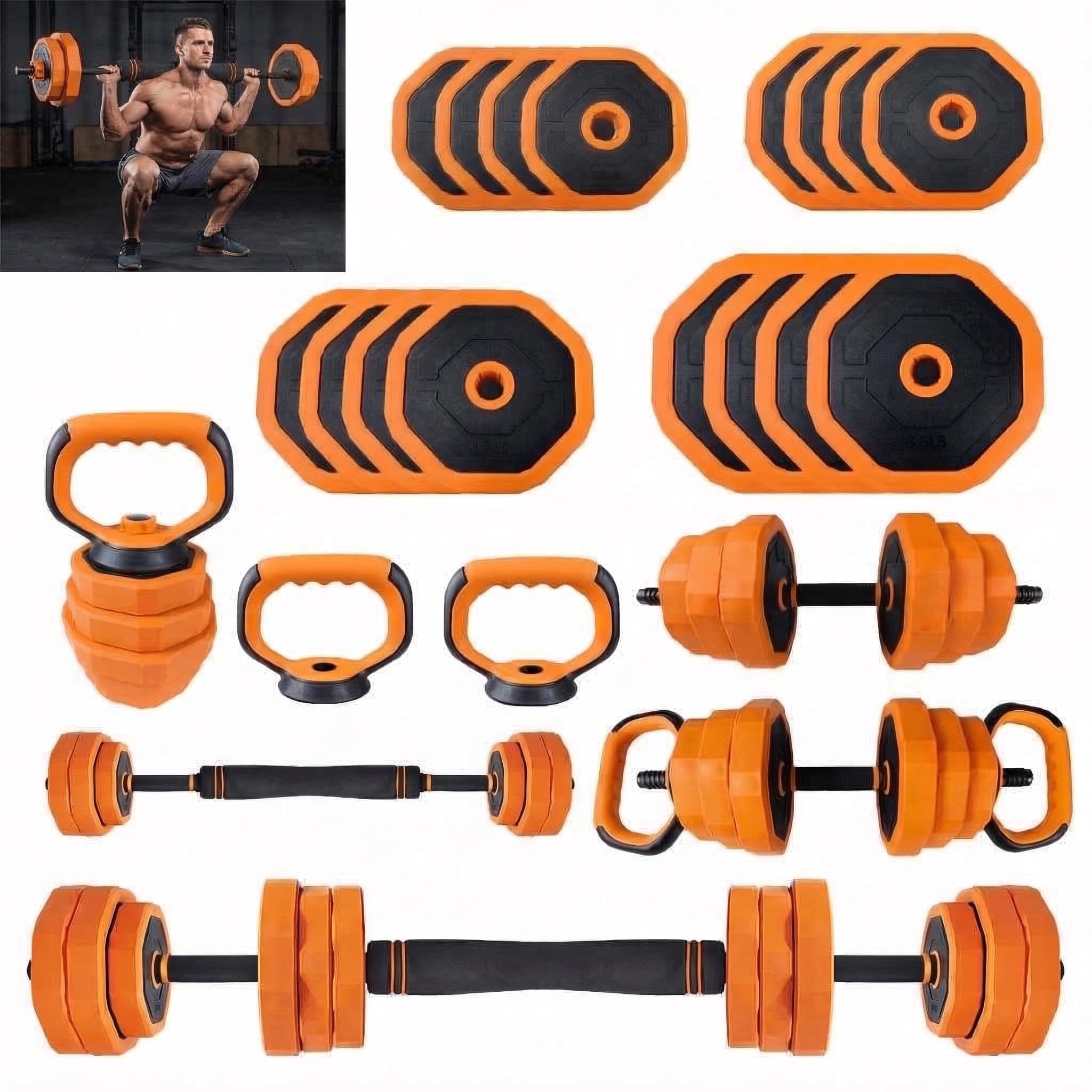 Adjustable Dumbbells, 44lbs Fr - đánh giá và giá Home Gym Used