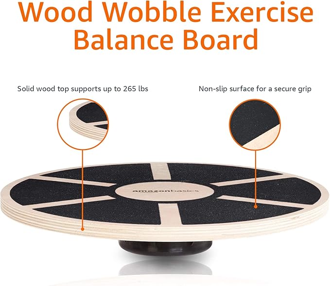 Wooden Wobble Balance Training - đánh giá và giá Wobble Board Balance
