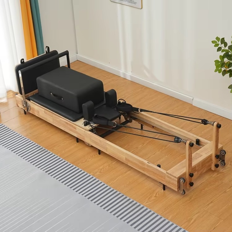 Wood Folding Pilates Reformer  - đánh giá và giá Home Gym Yoga Studio