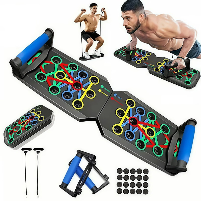 Foldable Push Up Board with Re - đánh giá và giá Home Gym Ideas