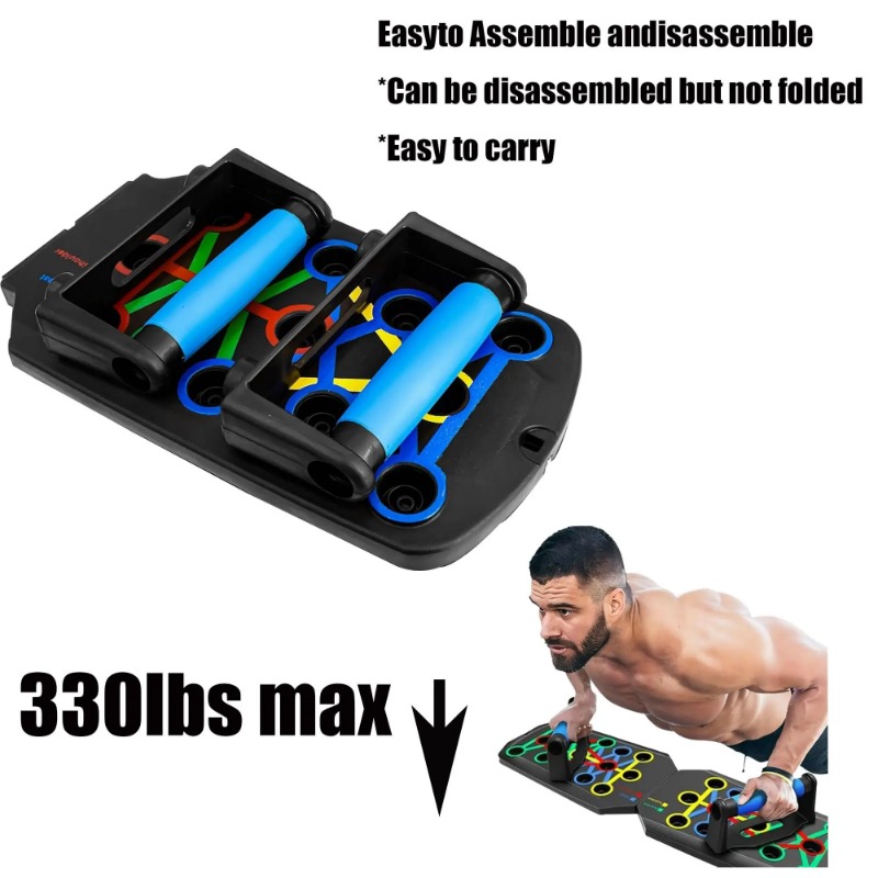 Foldable Push Up Board with Re - đánh giá và giá Home Gym Ideas